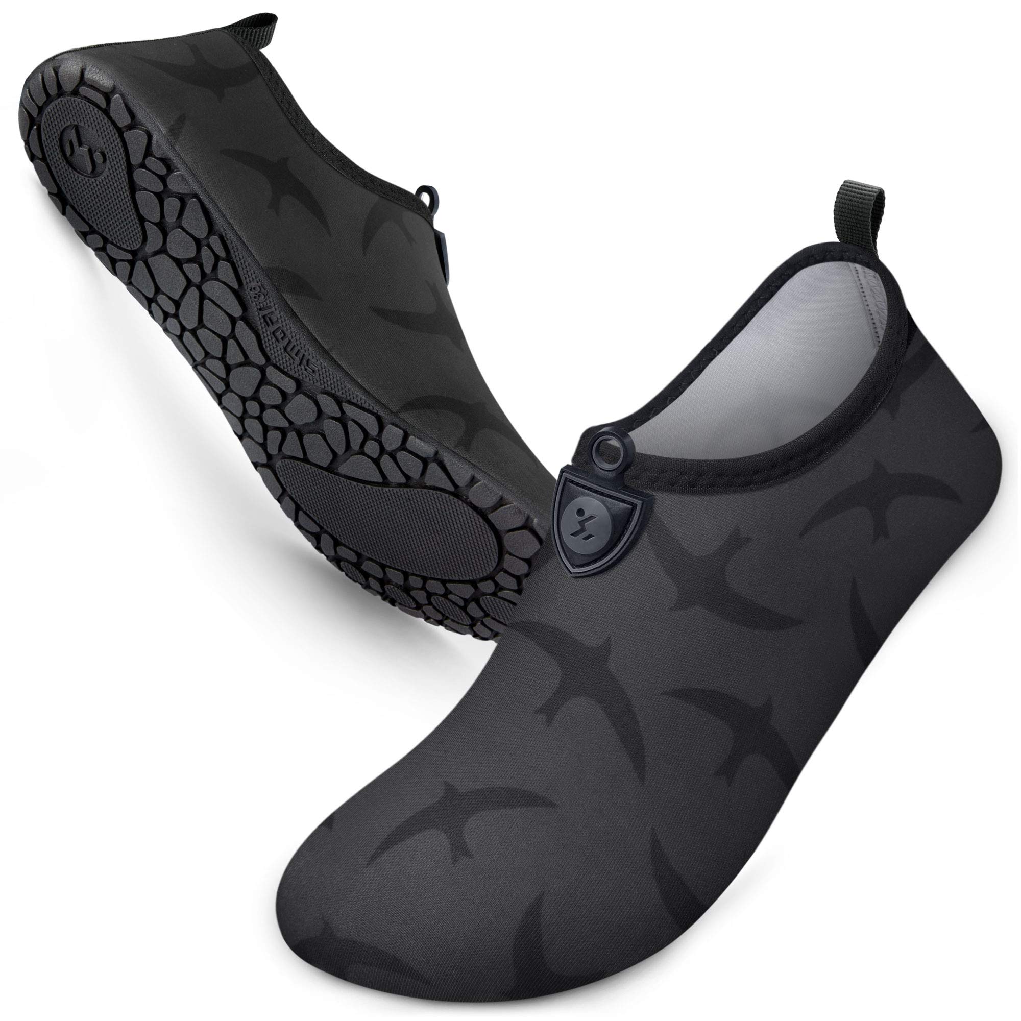 SIMARI Quick-Dry Water Shoes for Women & Men - Barefoot Swim Shoes for Pool, Beach, Surfing, Yoga & Outdoor Activities | Lightweight Aqua Socks with Drainage Holes | Perfect for Water Sports, Travel & Summer Adventures