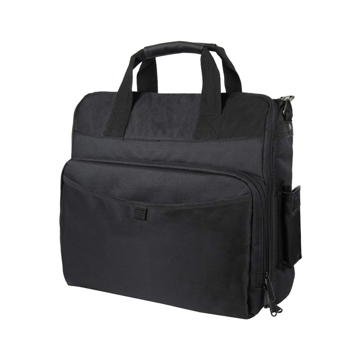 Preferred Nation The Revolution Computer Briefcase - Durable Laptop Bag for Business & Travel, Black - Perfect for Office, Commuting & Airplane Carry-On