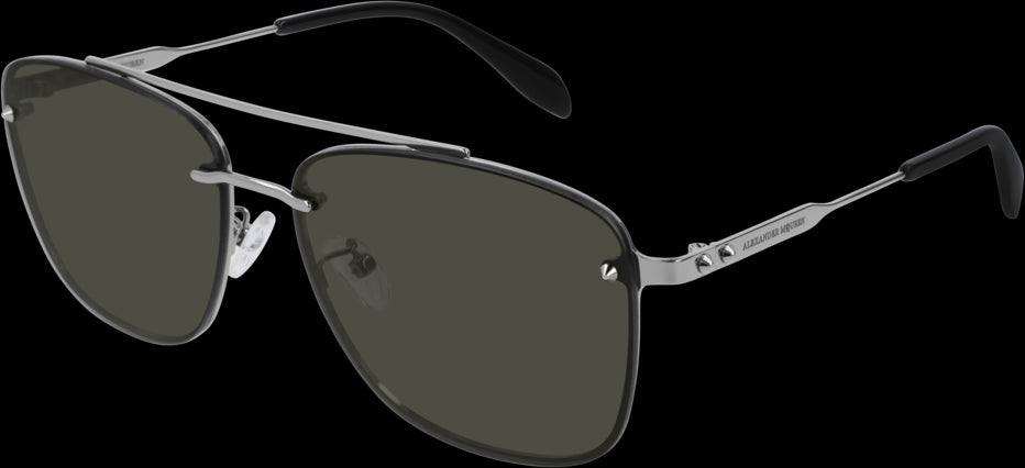 Alexander McQueen AM0184SK Sunglasses - Luxury Designer Shades for Women & Men | Perfect for Outdoor Activities, Travel & Fashion Accessories