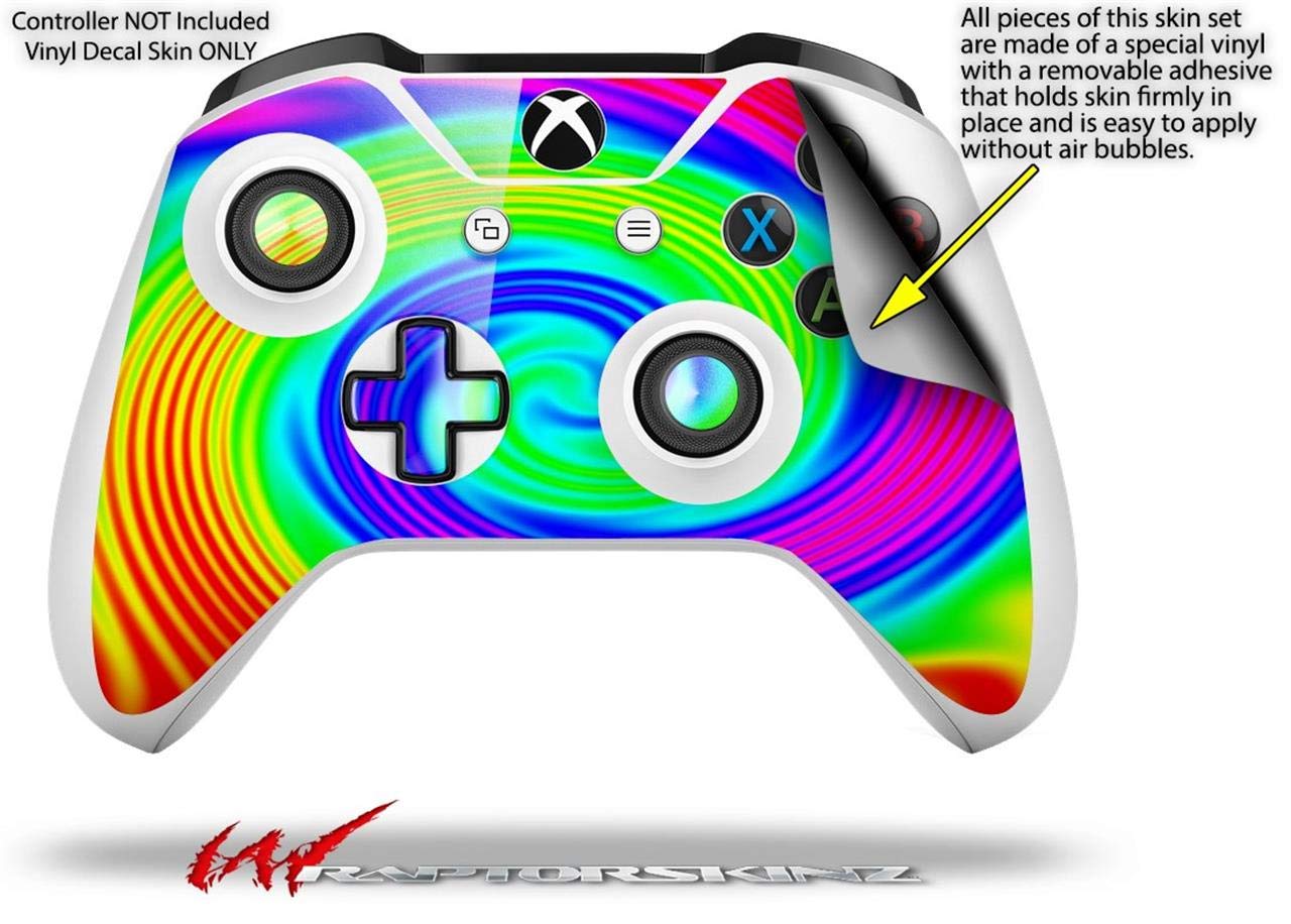 XBOX One S/X Controller Vinyl Skin Wrap - Rainbow Swirl for Gaming Protection