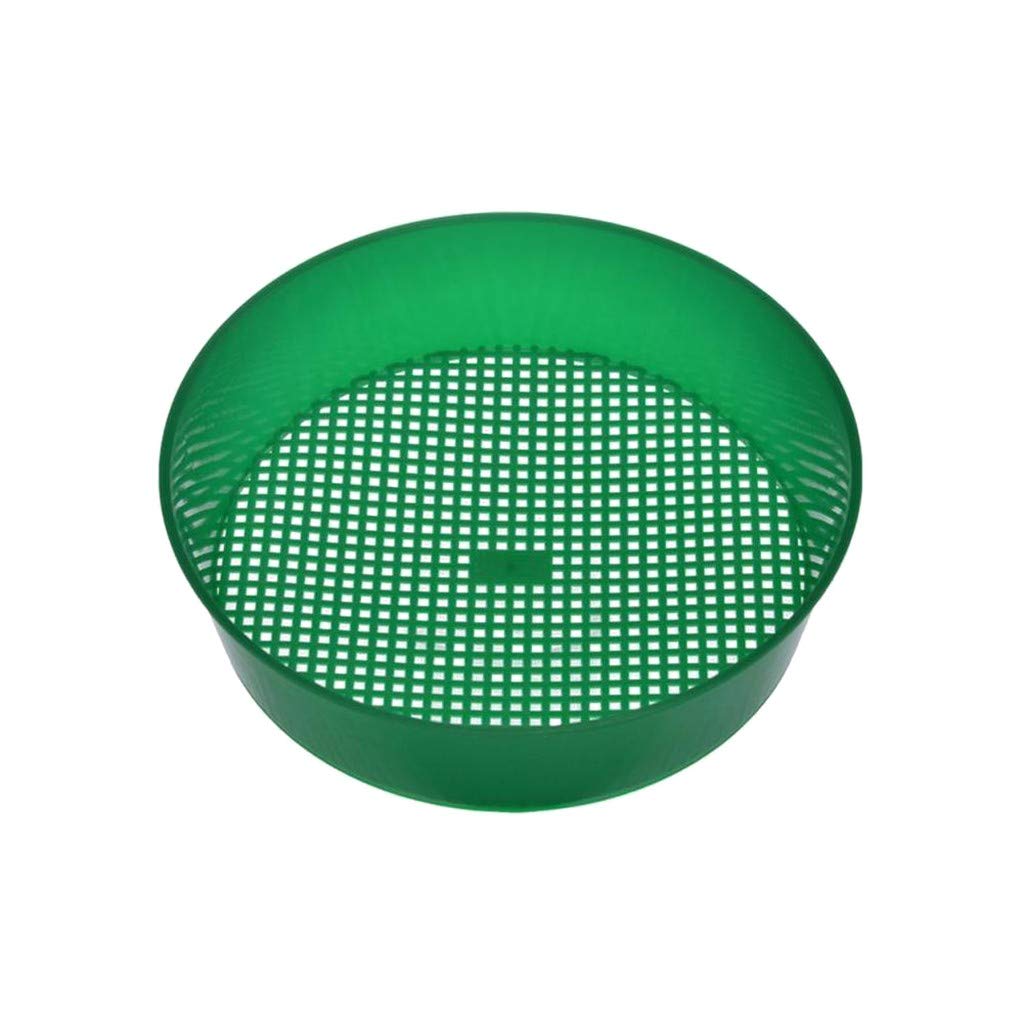 Plastic Garden Sieve Mesh for Gardening - Durable Lawn & Patio Tool Kit (Green, One Size) - Perfect for Soil Sifting, Composting, and Landscaping Projects