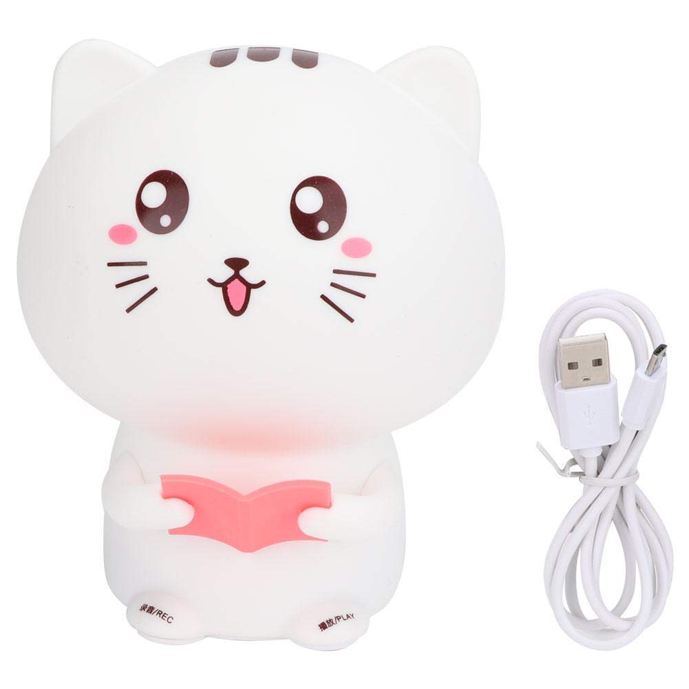 AMONIDA High Brightness LED Night Light - USB Powered Color Changing PC & Silicone Lamp for Bedroom, Nursery, Home Decor, Hotel Rooms (Pink) - Perfect for Nighttime Reading, Baby Care & Creating Cozy Atmosphere