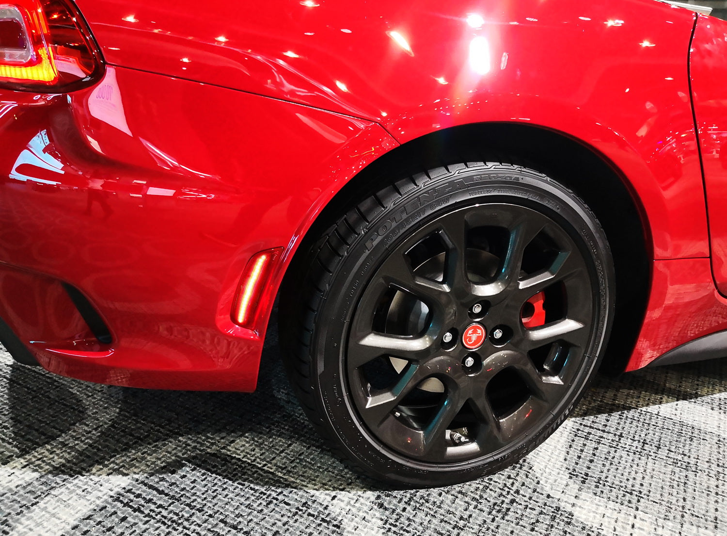16+ Fiat 124 Spider Abarth Clear Lens Red LED Side Marker Lights - Waterproof DRL Replacement for Enhanced Visibility & Safety | Perfect for Night Driving, Car Shows & Custom Builds