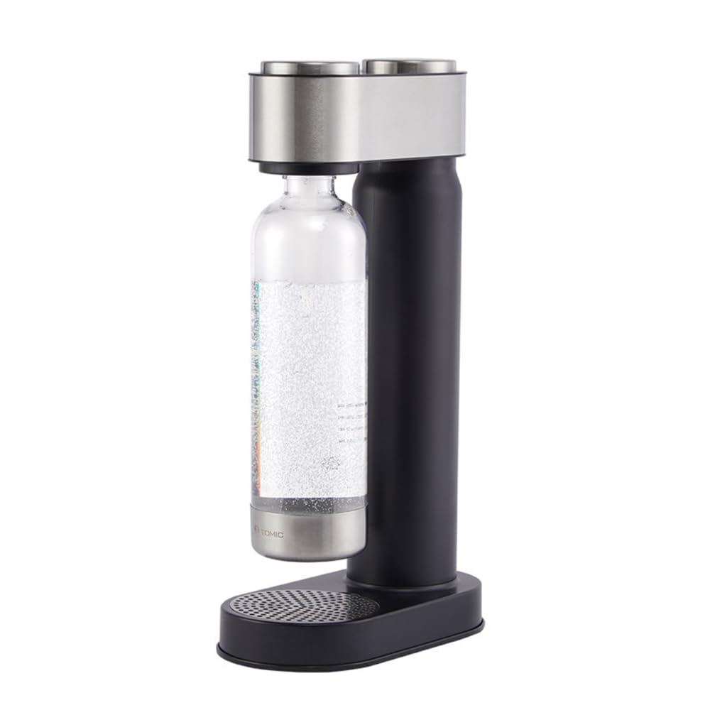 BPA-Free 1L SodaStream Machine for Home Use - Carbonated Water Maker for Juices, Cocktails & Sparkling Drinks | Perfect for Parties, Kitchen & Healthy Hydration