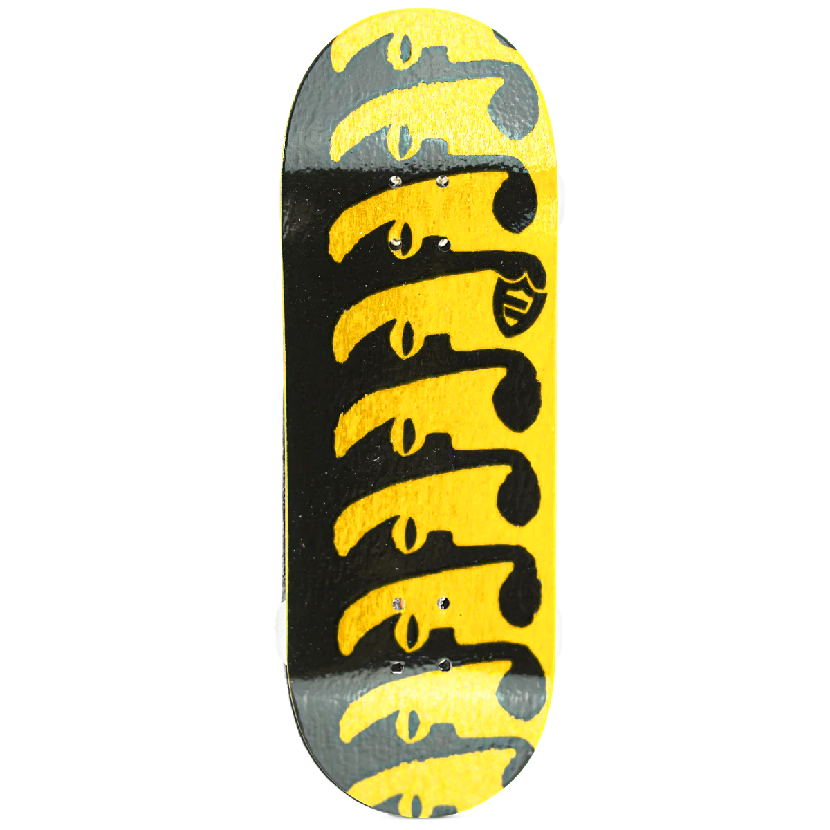 Blackriver 7 Ply Fingerboard Deck - Professional Flatface Artificial Time Skateboard for Finger Tricks & Training - Perfect for Skateboard Enthusiasts & Beginners at Home, Office, or School