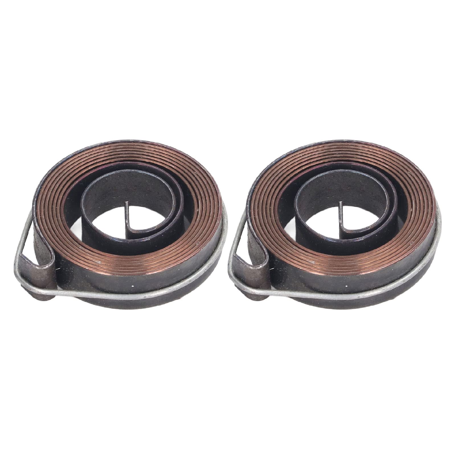 2 Pcs Drill Press Return Spring 0.8 x 10mm - High Carbon Steel Drill Feed Return Coil Spring Assembly - Quill Spring Replacement for Bench Drill - Perfect for Woodworking, Metalworking & DIY Projects