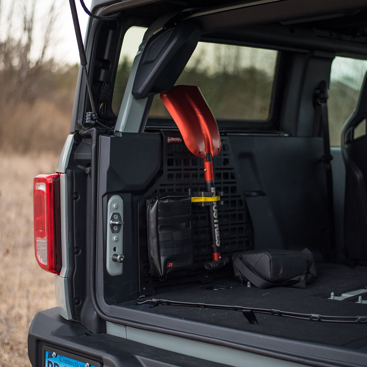 2021-2024 Ford Bronco 2 Door MOLLE Compatible Cargo Panel Full Kit by Builtright Industries - Perfect for Off-Road Gear Organization & Adventure Storage
