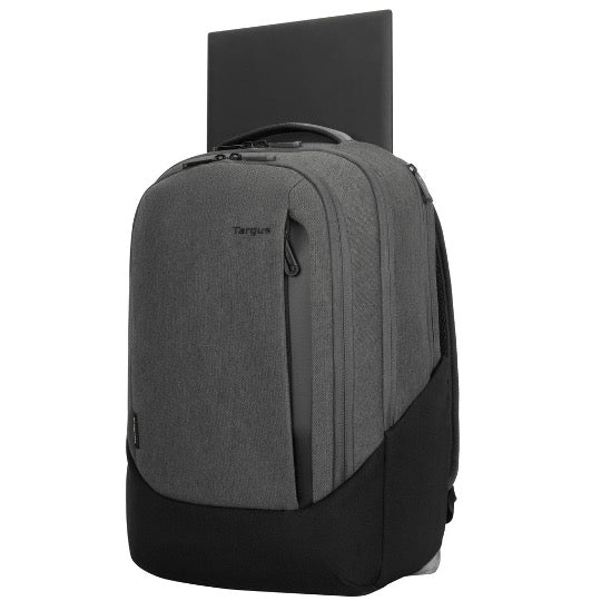 Targus Cypress Hero 15.6 Inch Laptop Backpack with Find My Feature - Durable Black Computer Bag for Work, School & Travel
