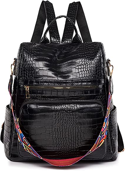 LAVISHOR Genuine Leather Backpack for Women - Stylish School Bag, Student Backpack & Travel Backpack - Perfect for College, Work & Outdoor Adventures