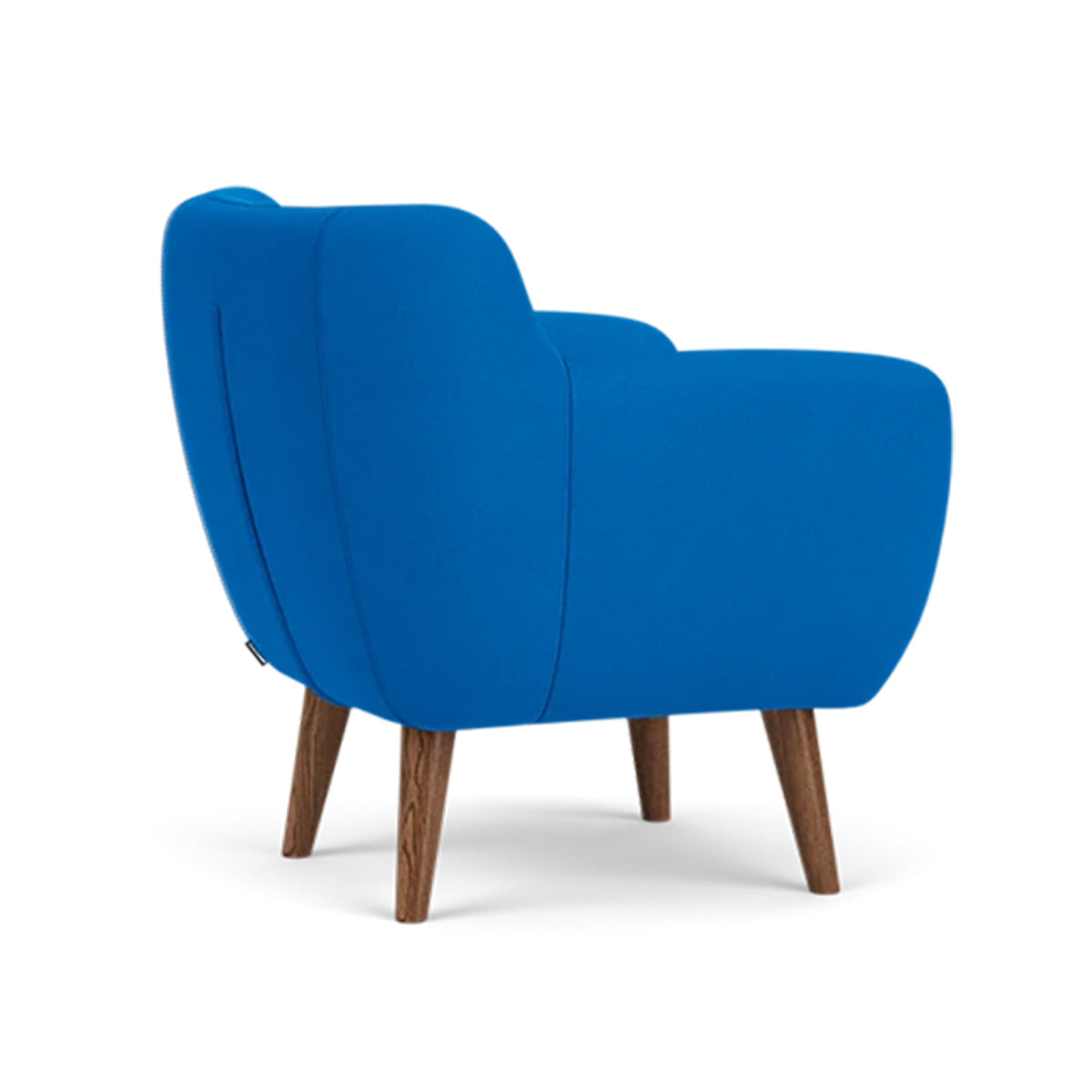 Anne Fabric Armchair - Modern Upholstered Accent Chair for Living Room, Bedroom & Office - Comfortable Lounge Chair with Sturdy Wooden Legs (Perfect for Reading, Relaxing & Home Decor)