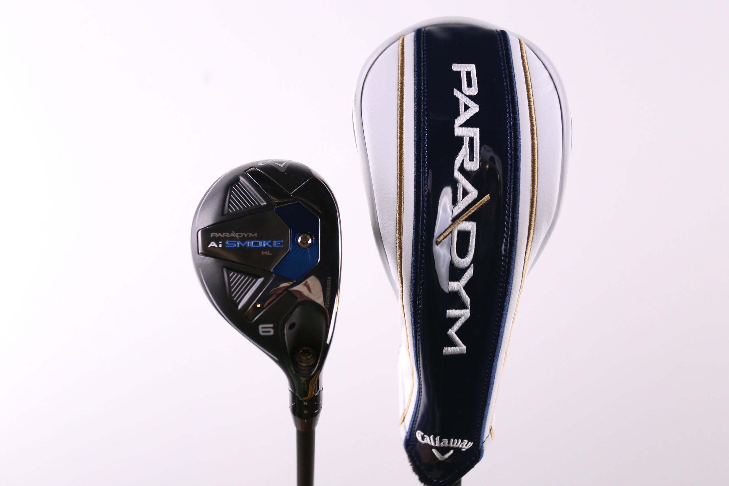 Used Callaway Paradym Ai Smoke HL 6H Hybrid Golf Club - Right Handed, 27 Degrees, Seniors Flex - Perfect for High Launch & Forgiveness on the Fairway
