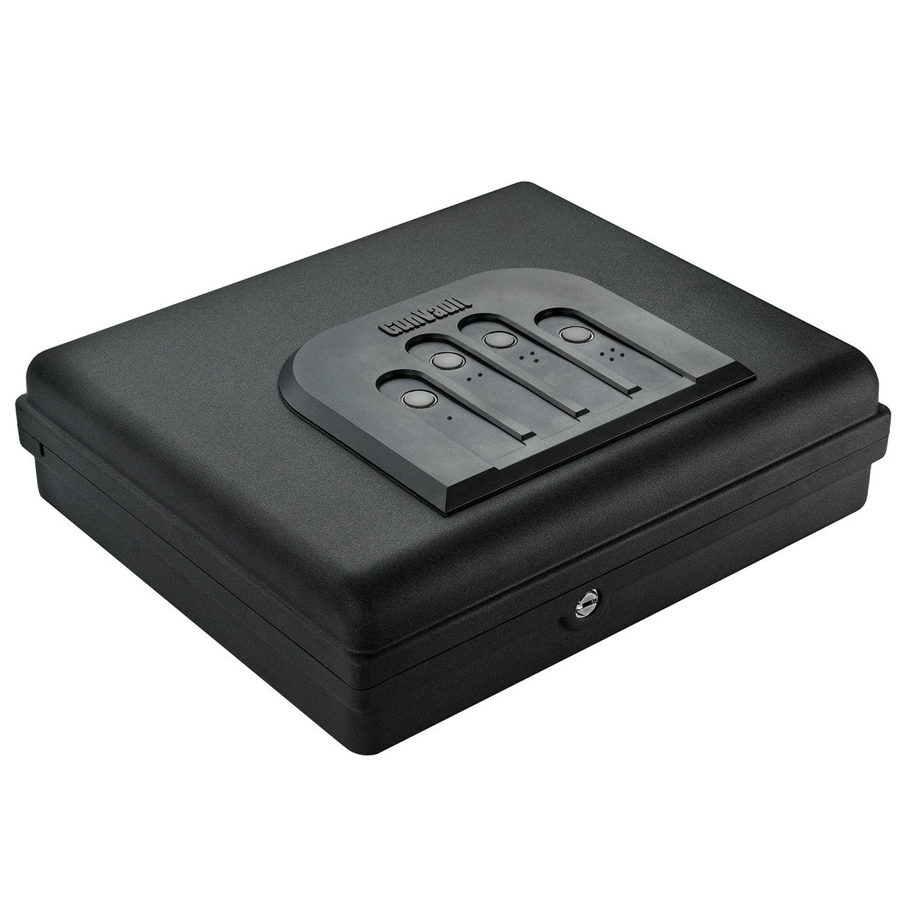 GunVault MV1050-19 MicroVault XL Quick Access Biometric Handgun Safe for Pistols - Secure Storage for Home, Office & Travel Use