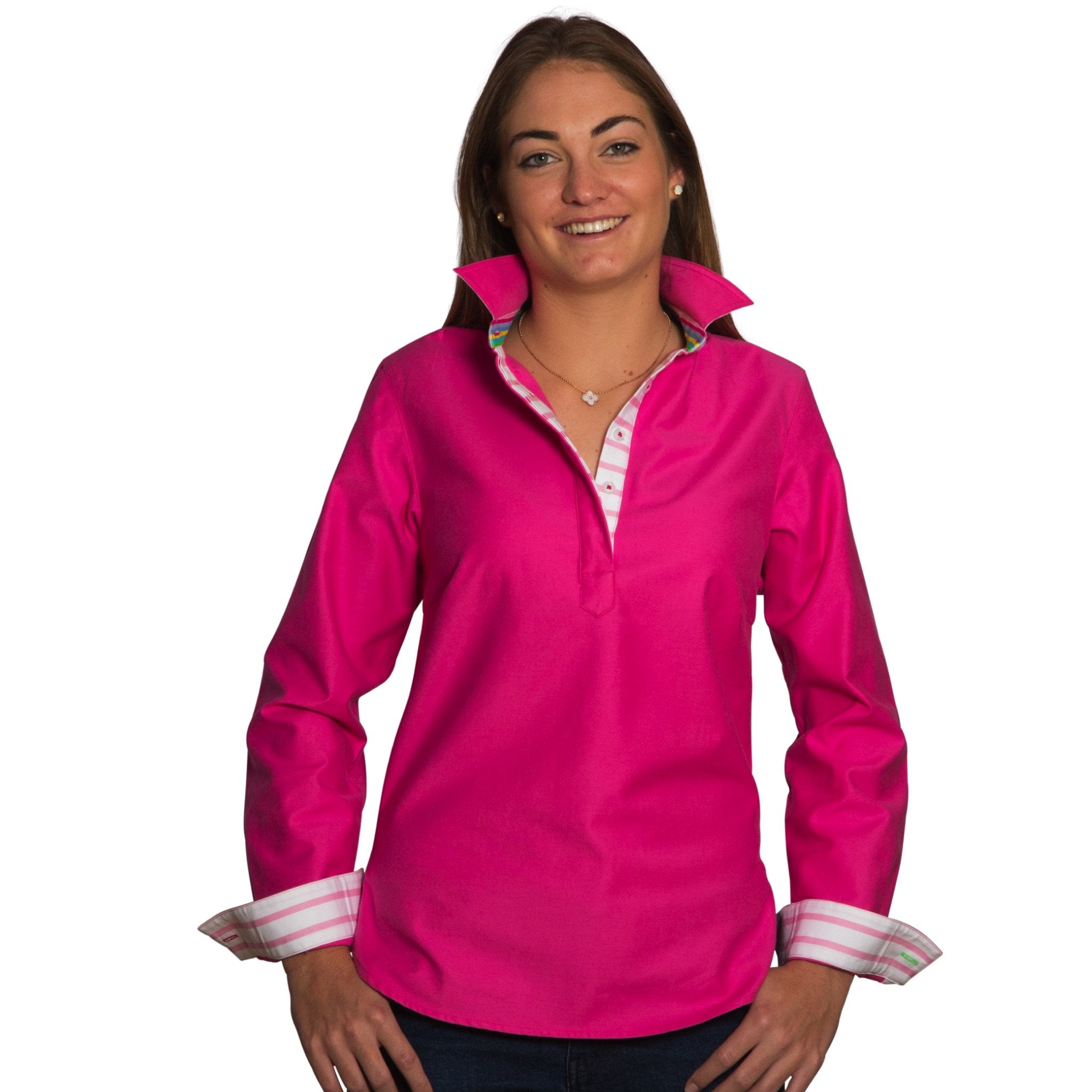Fuchsia Pullover Sweater for Women - Soft & Cozy Knit Top - Perfect for Casual Wear, Office & Fall Outfits
