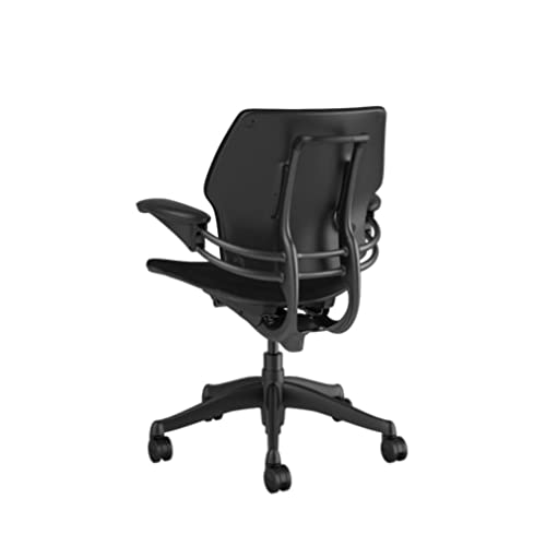 Humanscale Freedom Ergonomic Office Chair - Adjustable Arms & Wheels for Hard Floors - Perfect for Home & Office Workspaces
