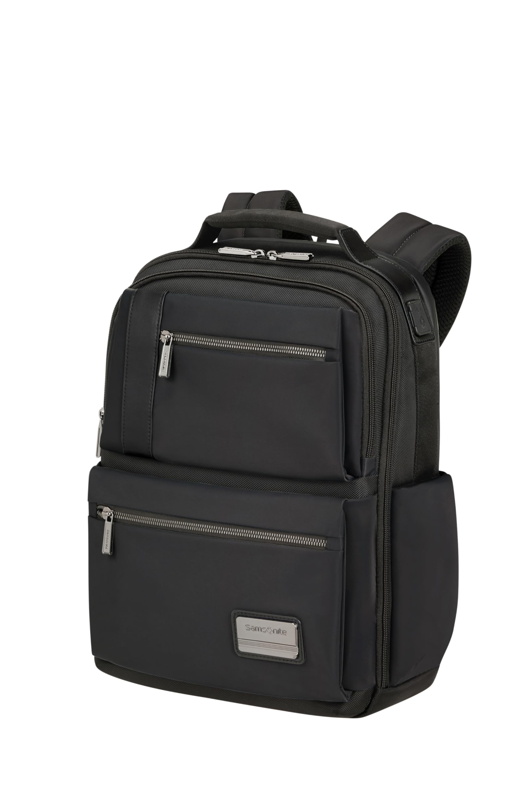 Samsonite Openroad 2.0 Laptop Backpack - 14.1 Inch (41cm) 18L Business Travel Backpack with Padded Laptop Compartment, Black - Perfect for Work, Commuting & College Students