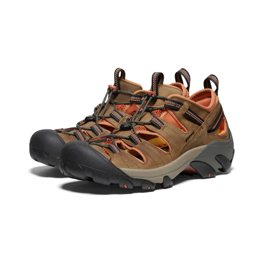 Men's Arroyo II Trail Running Shoes - Black Olive/Bombay Brown | Lightweight & Durable for Hiking, Jogging & Outdoor Adventures