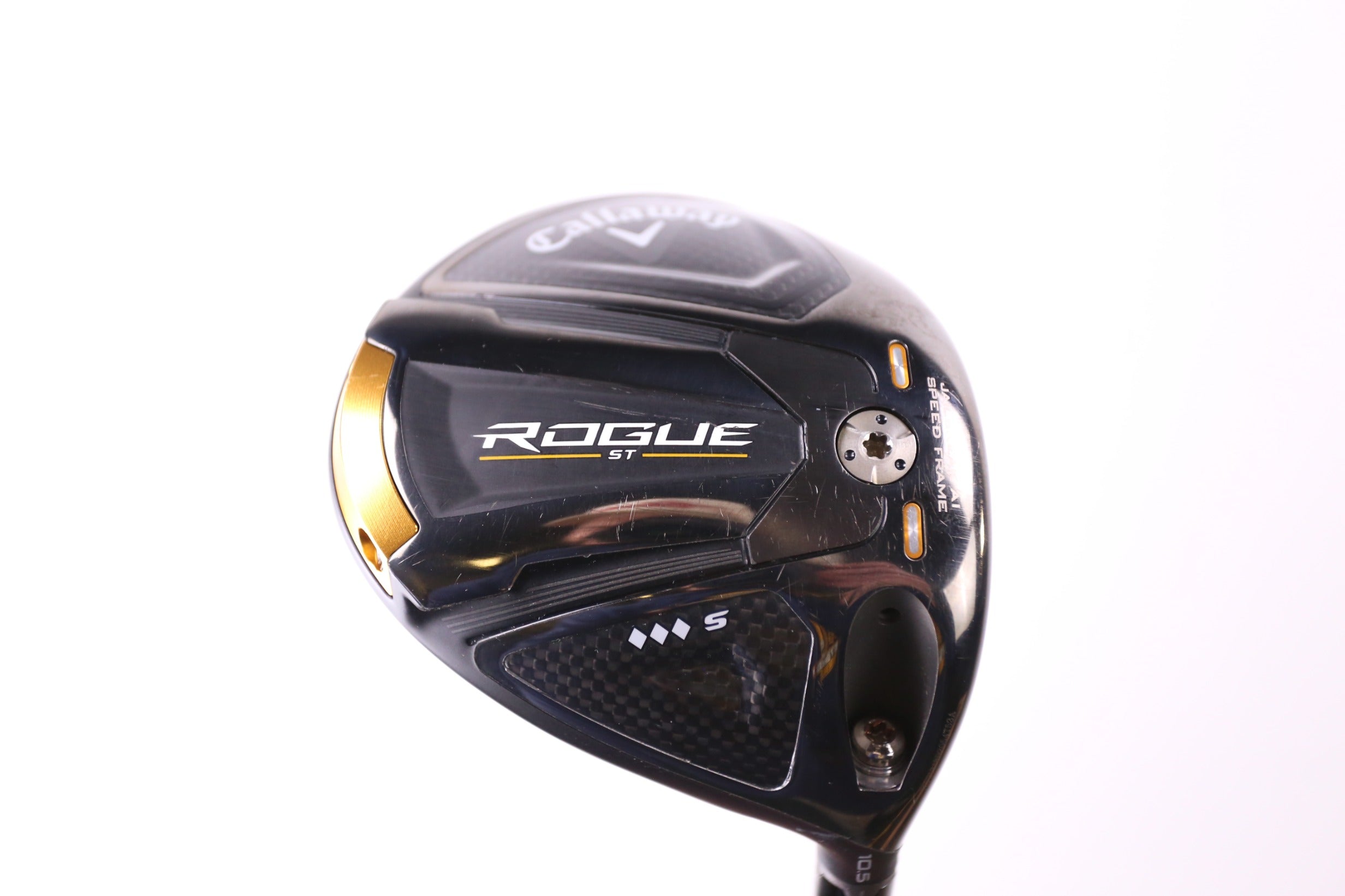 Used Callaway Rogue ST Triple Diamond LS Driver 10.5° X-Stiff Flex Right Hand Golf Club - Project X HZRDUS Smoke Green Shaft - Perfect for Low Spin Long Distance Drives on the Course