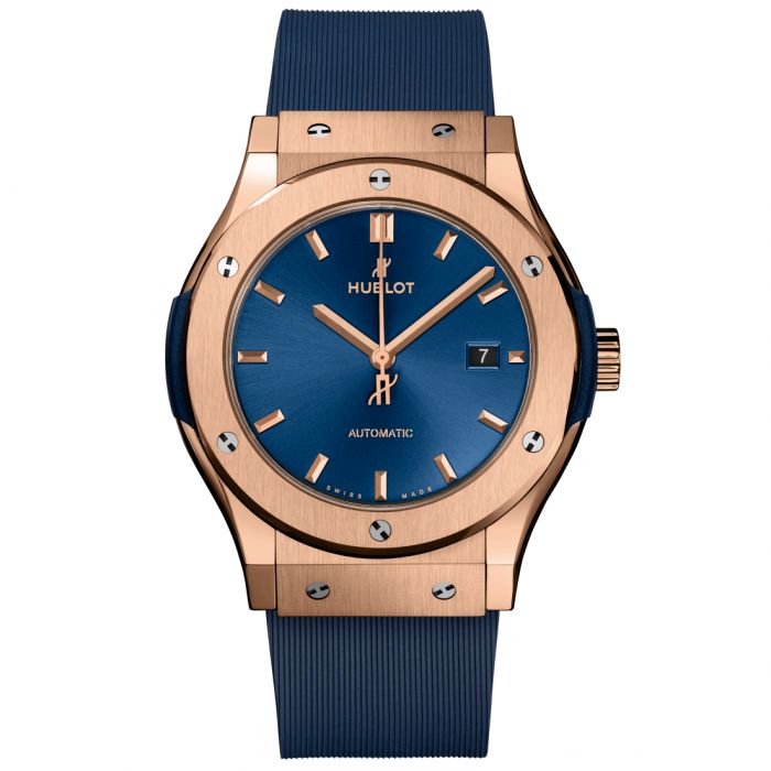 Hublot Classic Fusion 42mm 18K King Gold Men's Luxury Watch - Perfect for Business, Formal Events & Special Occasions