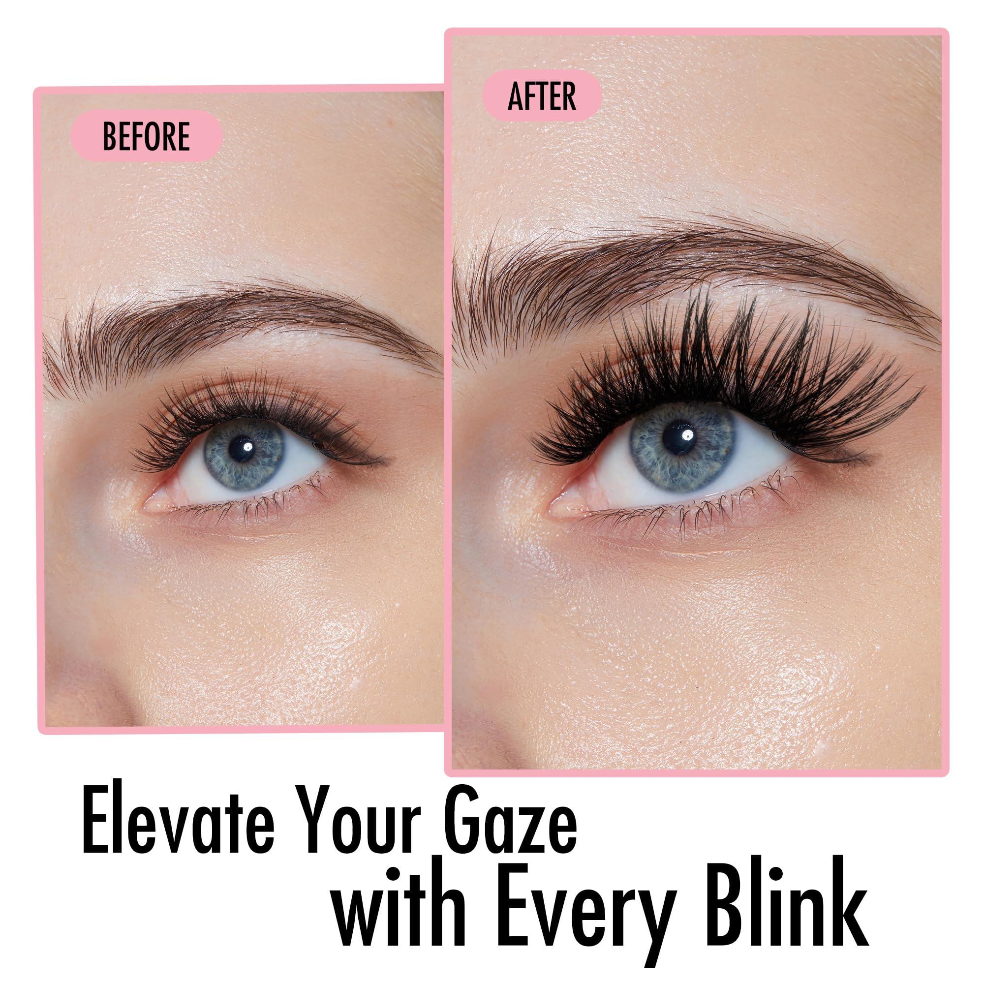 BEYELIAN 288 Pcs D Curl Individual Cluster Lashes - Natural Look False Eyelashes Extension Kit with Super Thin Band, Reusable & Glue Bonded for DIY Lash Extension (Style56) | Perfect for Daily Wear, Special Occasions & Professional Makeup Artists