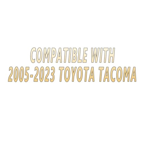 Compatible with 2005-2023 Toyota Tacoma