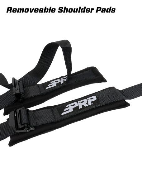 PRP SB5.3B 5-Point Racing Harness with 3-Inch Wide Blue Safety Belts - Ideal for Off-Road Vehicles, Rally Cars & Motorsports Safety Gear