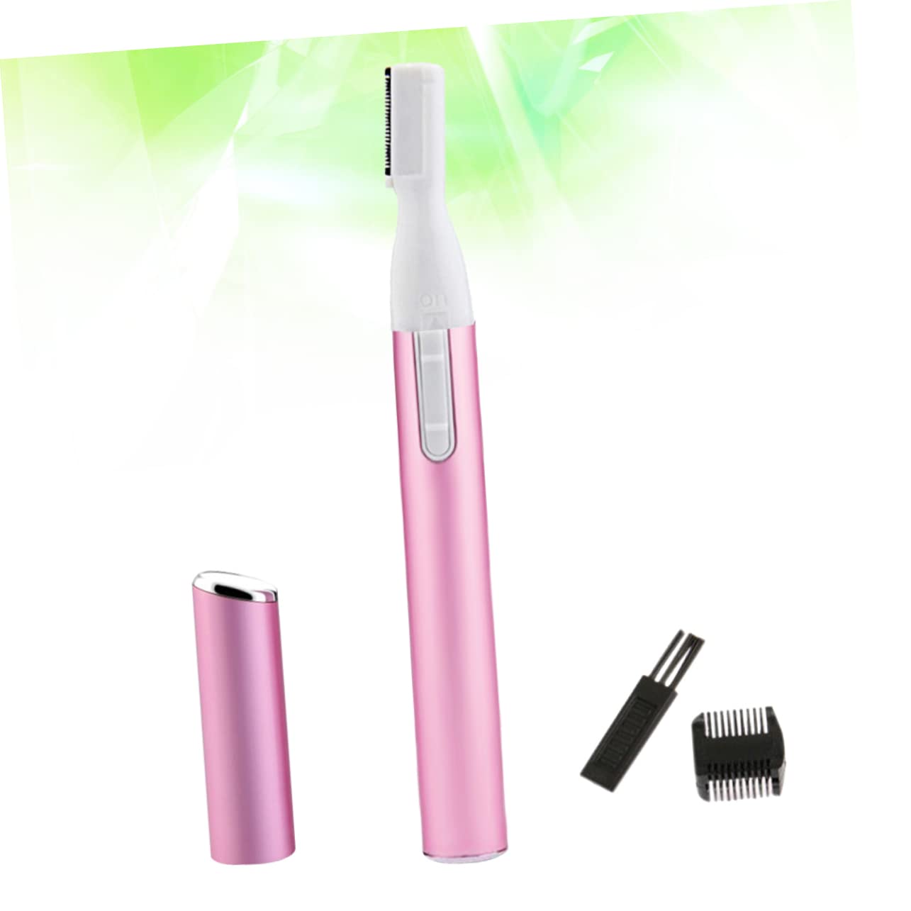 Electric Eyebrow Trimmer for Women - Painless Facial Hair Remover & Epilator - Perfect for Eyebrow Shaping, Upper Lip & Chin Hair Removal at Home or Travel