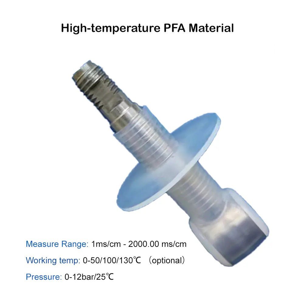 High-Precision Online Inductive Acid Alkaline Concentration Sensor - pH Level Detector for Water Treatment, Chemical Processing & Laboratory Use