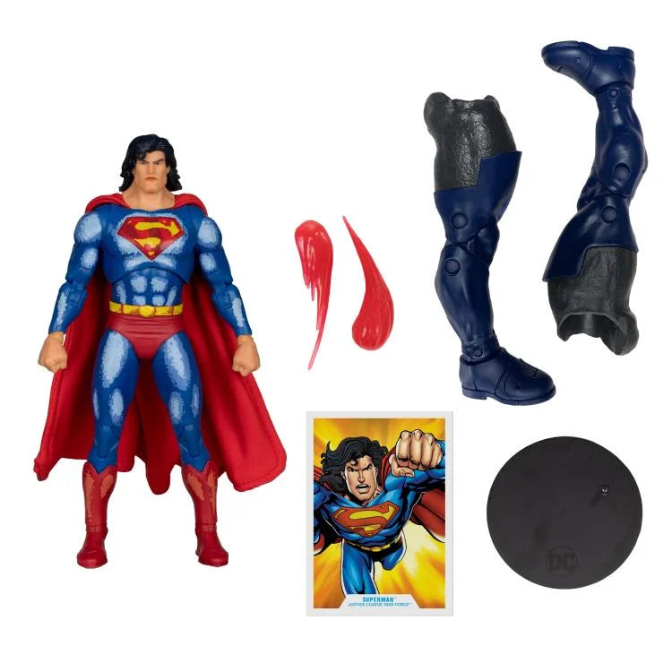 DC Multiverse Superman Justice League Task Force Action Figure - Collect to Build Darkseid | Superhero Toy for Display, Collection & Play | Perfect for Fans, Gifts & Comic Conventions