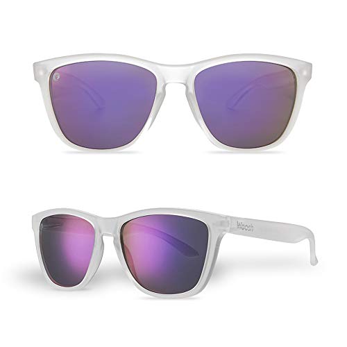 Purple Lens - Matte Clear Frame (Bocas Breeze)