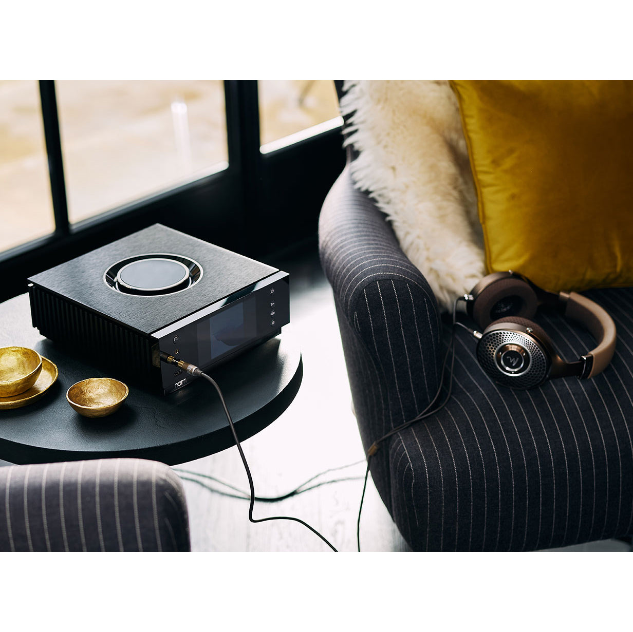 Naim Uniti Atom Headphone Edition All-in-One HiFi System - Premium Wireless Audio for Home & Studio Listening