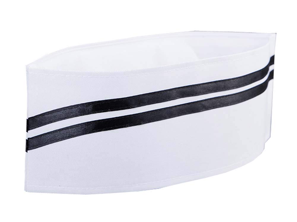 DRAGON SONIC 10-Pack Japanese Sushi Chef Hats - Premium Cotton Work Hat for Restaurant & Kitchen Staff - Perfect for Sushi Bars, Japanese Restaurants & Culinary Professionals