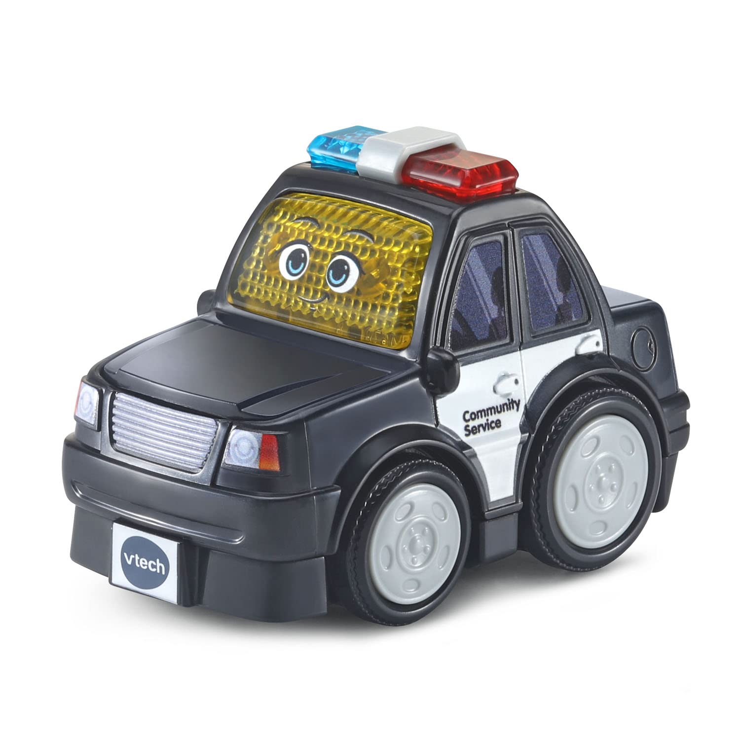 VTech Go! Go! Smart Wheels Interactive Learning Police Car Toy for Toddlers - Educational Toy with Lights & Sounds for Pretend Play and Early Childhood Development