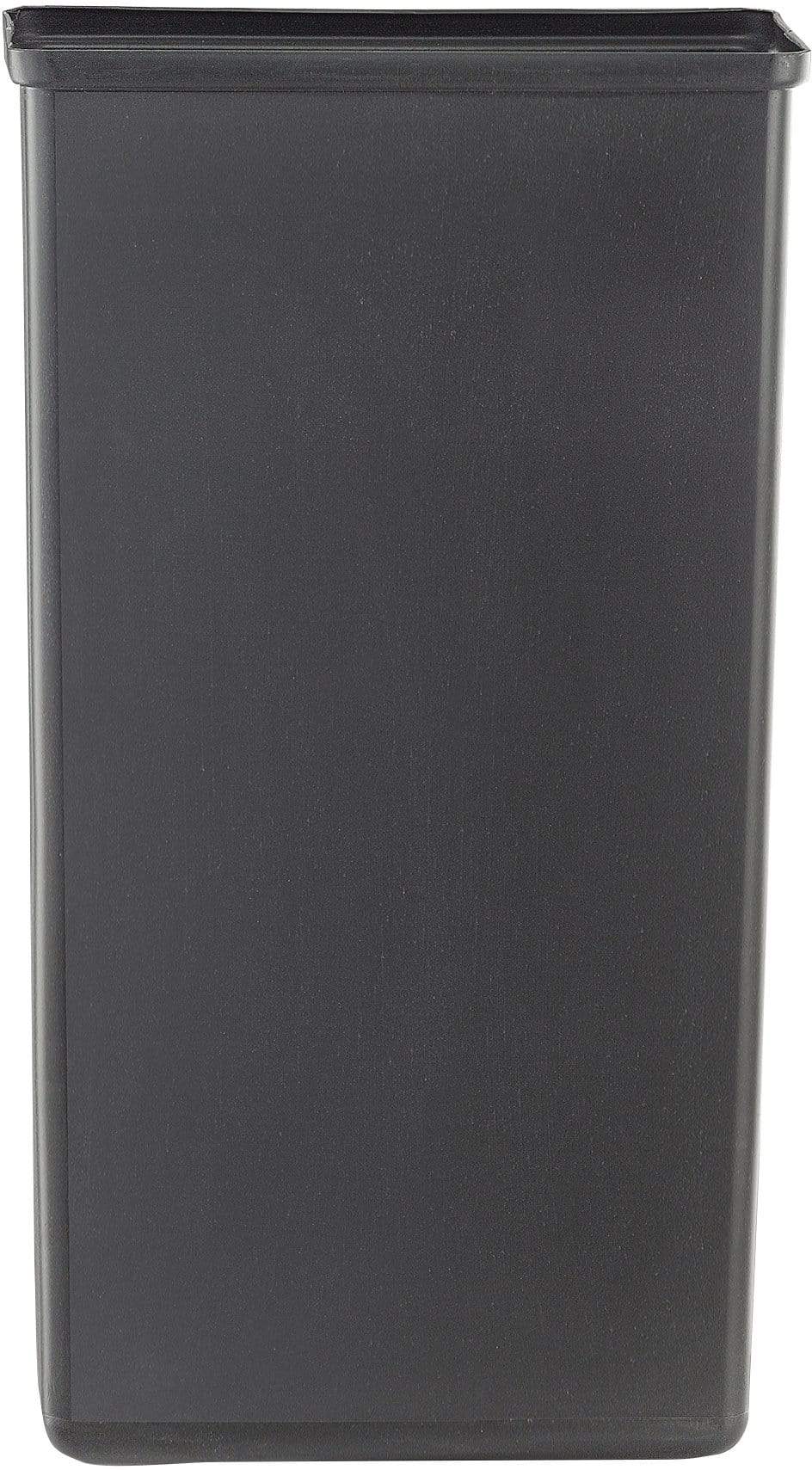 Safco Mixx Recycling Center with 27-Gallon Rectangular Rigid Plastic Liner | Office & Home Waste Management Solution [9652] - Perfect for Paper, Plastic & Aluminum Recycling in Workspaces & Kitchens