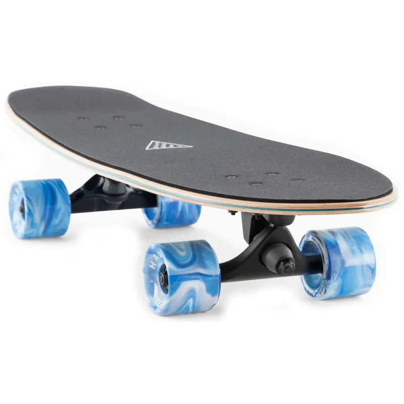 Landyachtz Pocket Knife Watercolor Cruiser Complete Skateboard 29.6 Inch - Perfect for Commuting, Campus Cruising & Urban Riding