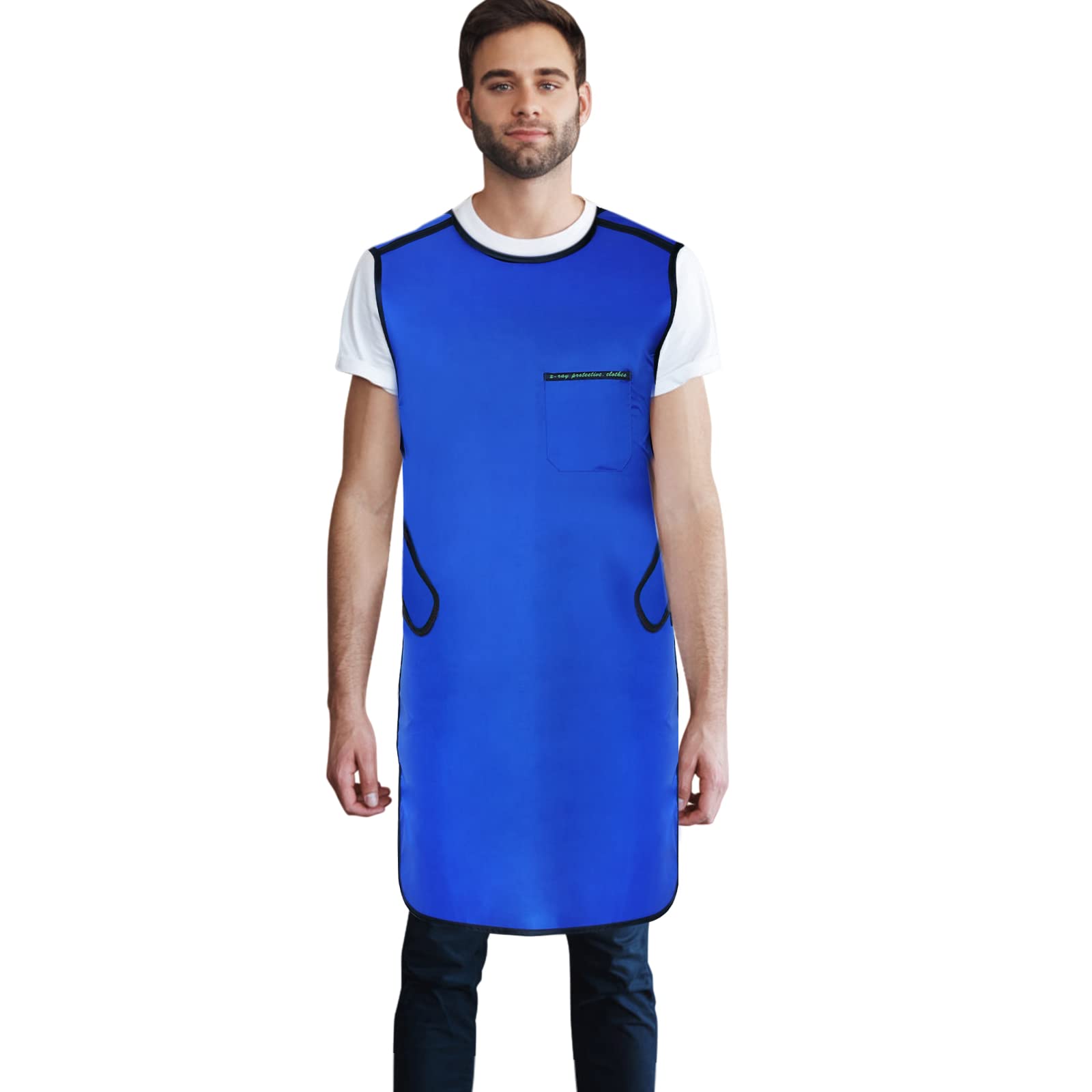 ANNWAH 0.35mmPb Lightweight X-Ray Shield Apron for Adults - Dental Lead Apron Protection - Perfect for Radiology, Fluoroscopy & Medical Imaging Procedures