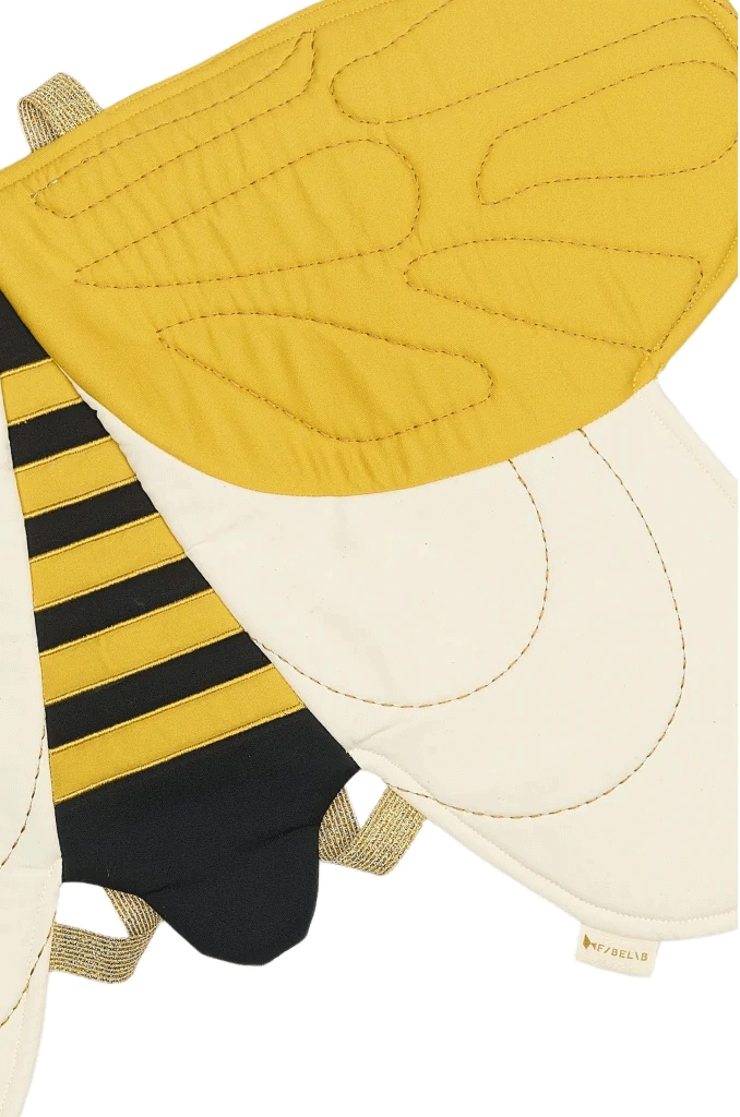 Fabelab Kids Dress Up Bee Wings - Fun Pretend Play Costume for Halloween, Birthday Parties & Dress-Up Games