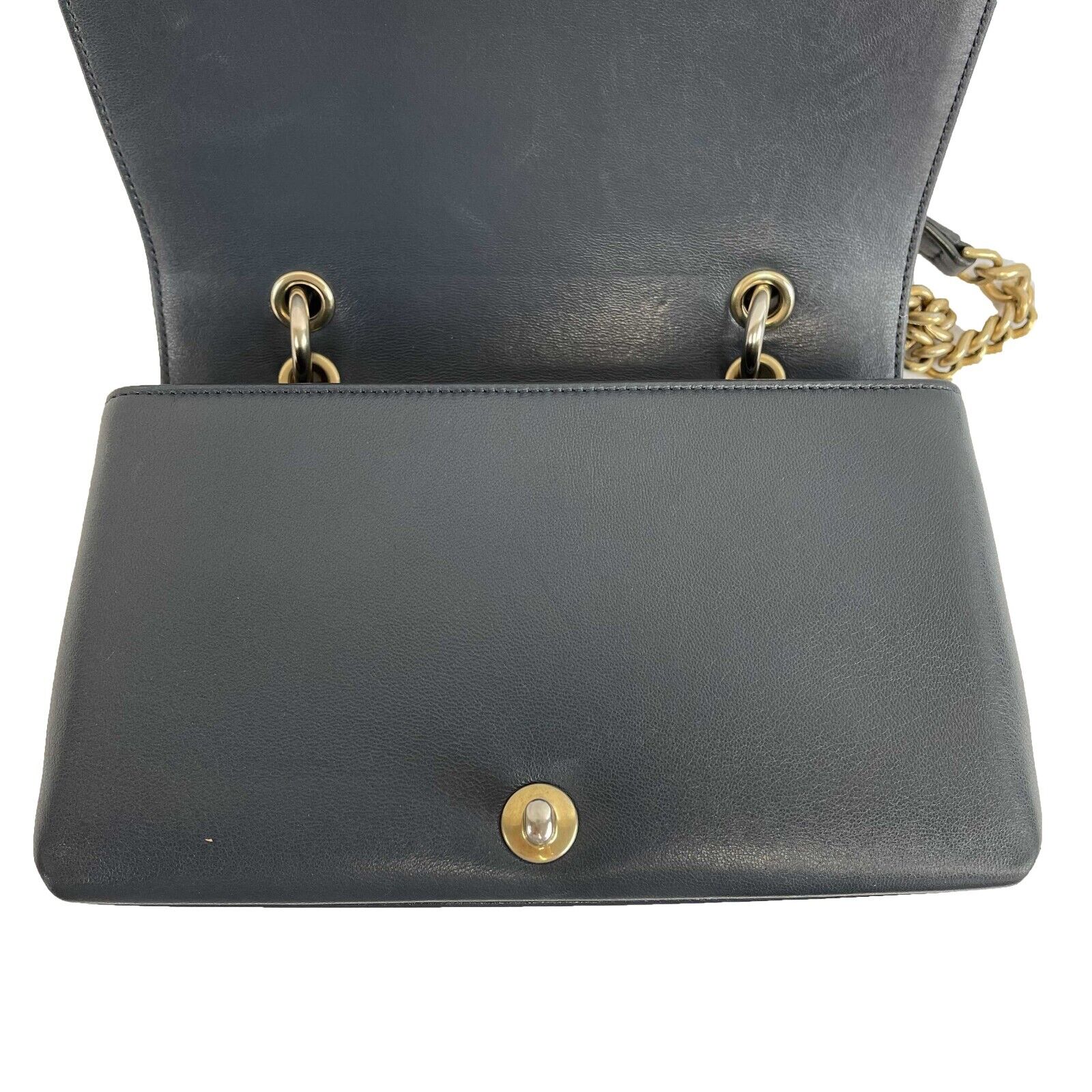 CHANEL 2-Way Bag V Stitch CC Logo Black Leather Top Handle Crossbody Shoulder Bag for Women - Perfect for Work, Travel & Evening Events