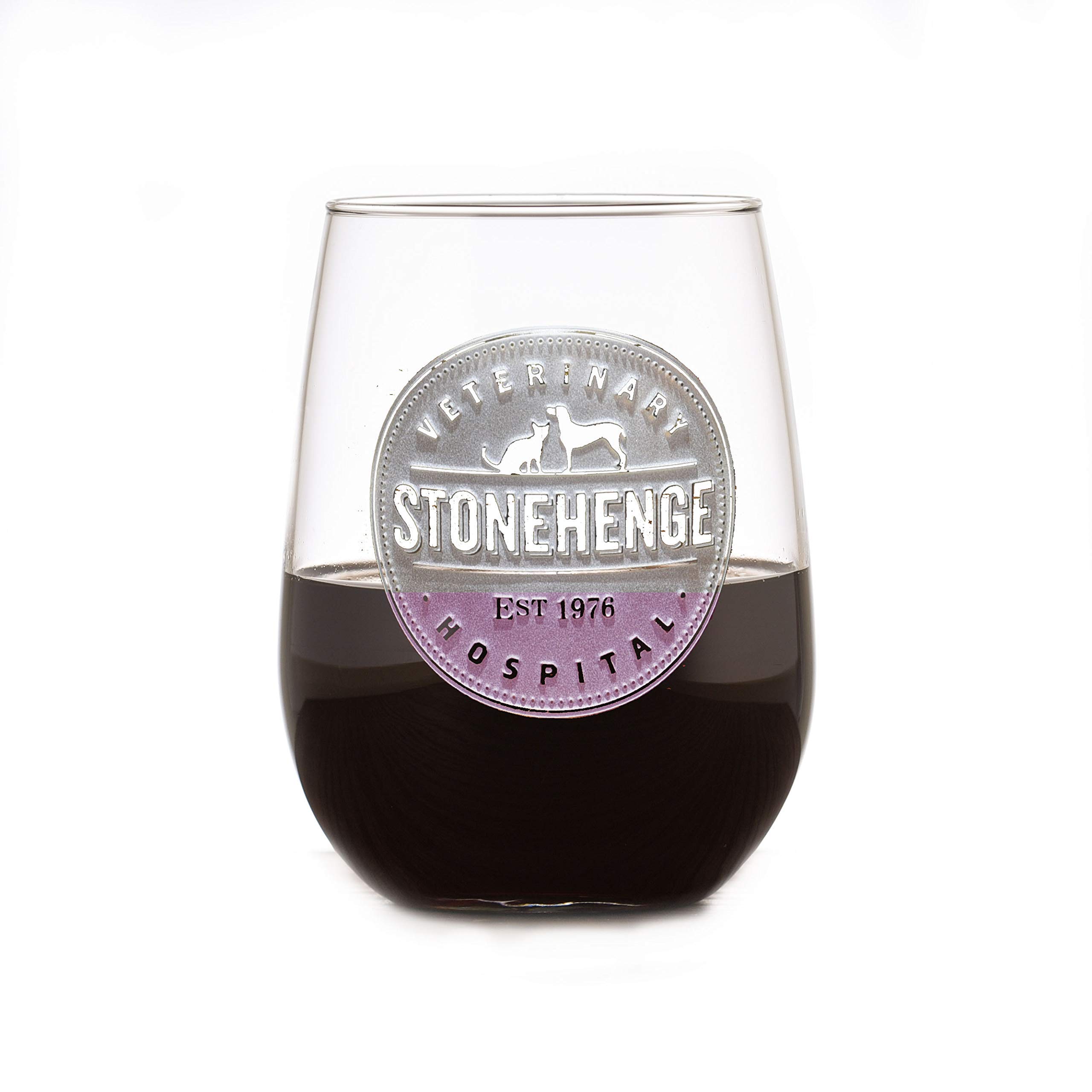 Personalized Engraved 6-Piece Stemless Wine Glass Set - Custom Logo & Text - Perfect for Weddings, Parties & Corporate Gifts