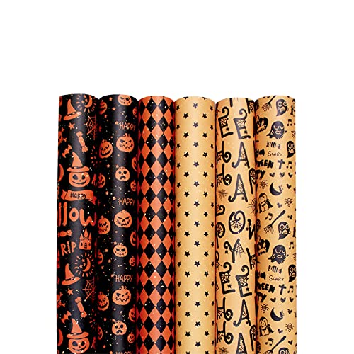 Halloween wrapping paper