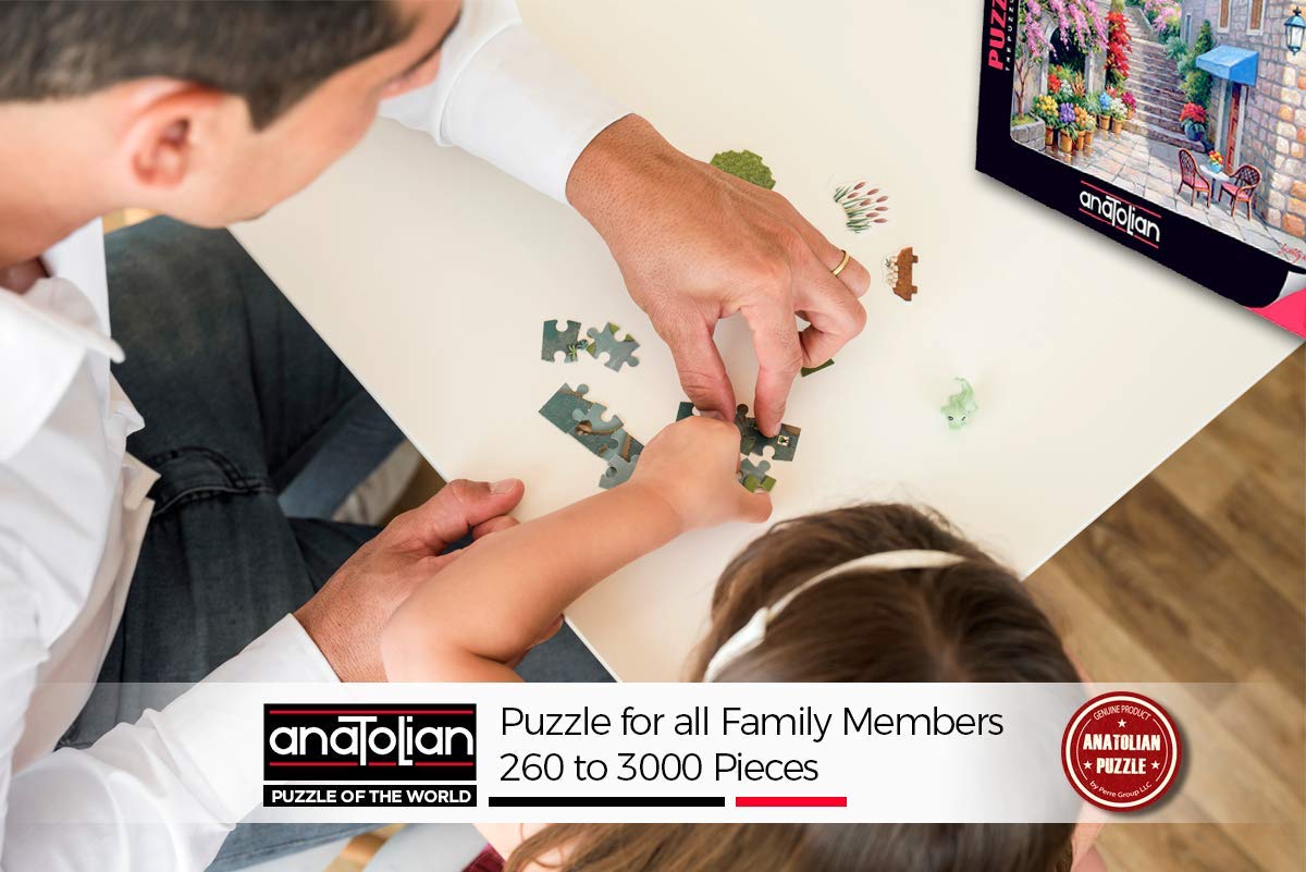 Anatolian Puzzle - Home Sweet Home 260 Piece Jigsaw Puzzle #3260 | Family Game Night, Home Decor, Stress Relief Activity