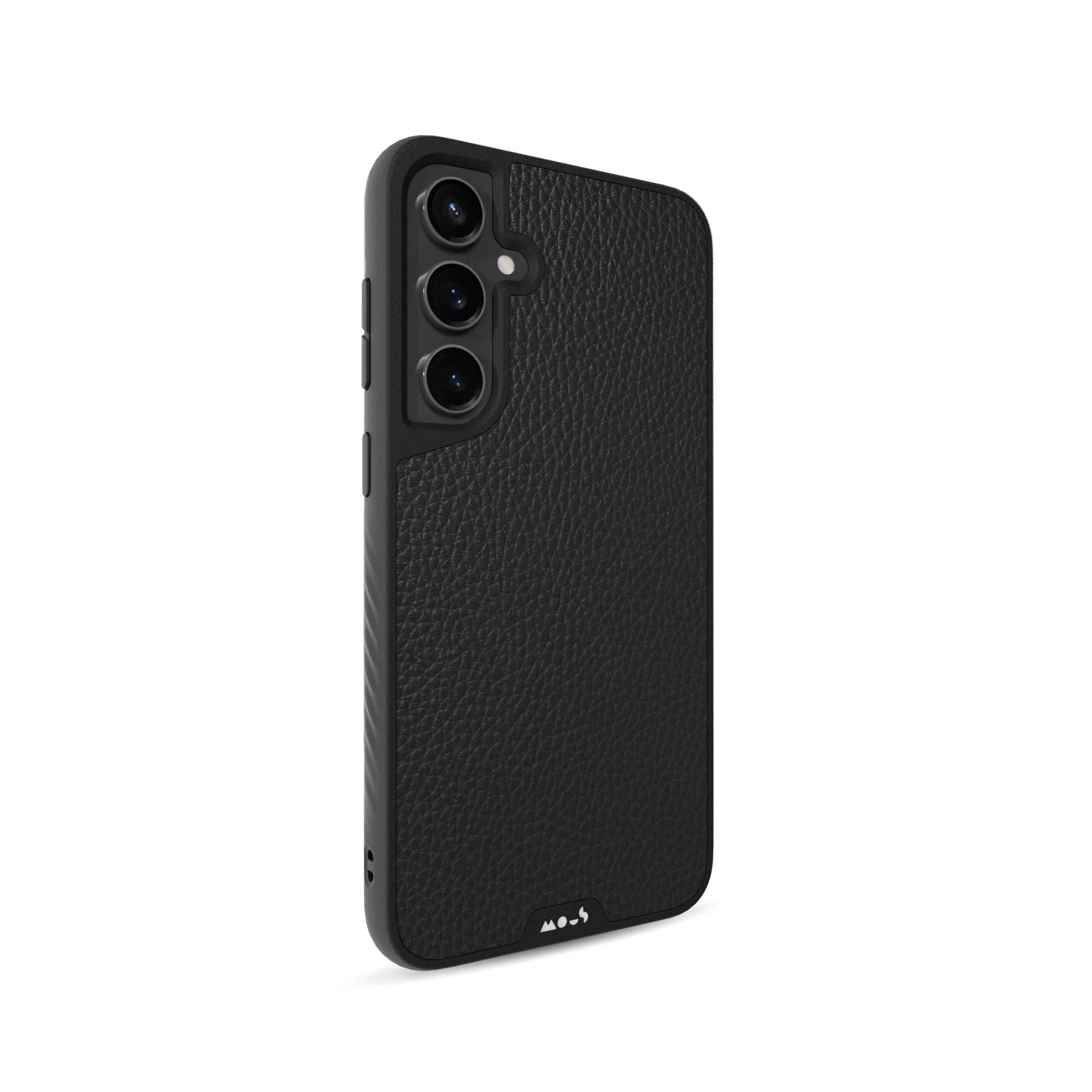 MagSafe Compatible Black Leather iPhone Case for iPhone 14/13/12 Pro Max - Premium Slim Protective Cover with Magnetic Alignment (Perfect for Work, Travel & Everyday Use)