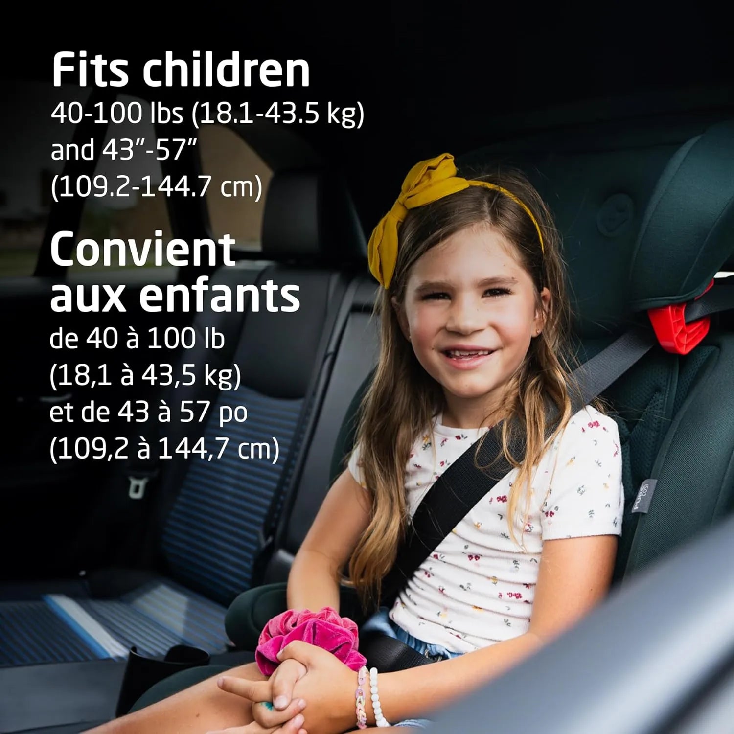 RodiSport 2-in-1 Convertible Booster Car Seat for Toddlers & Kids | Safe & Comfortable | Green | Perfect for Travel & Everyday Use