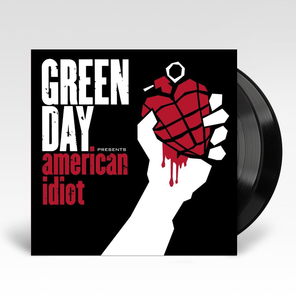 Green Day - American Idiot (Vinyl LP) (Reissue) | Punk Rock Music Album for Collectors & Vinyl Enthusiasts | Perfect for Home Listening & Music Collections