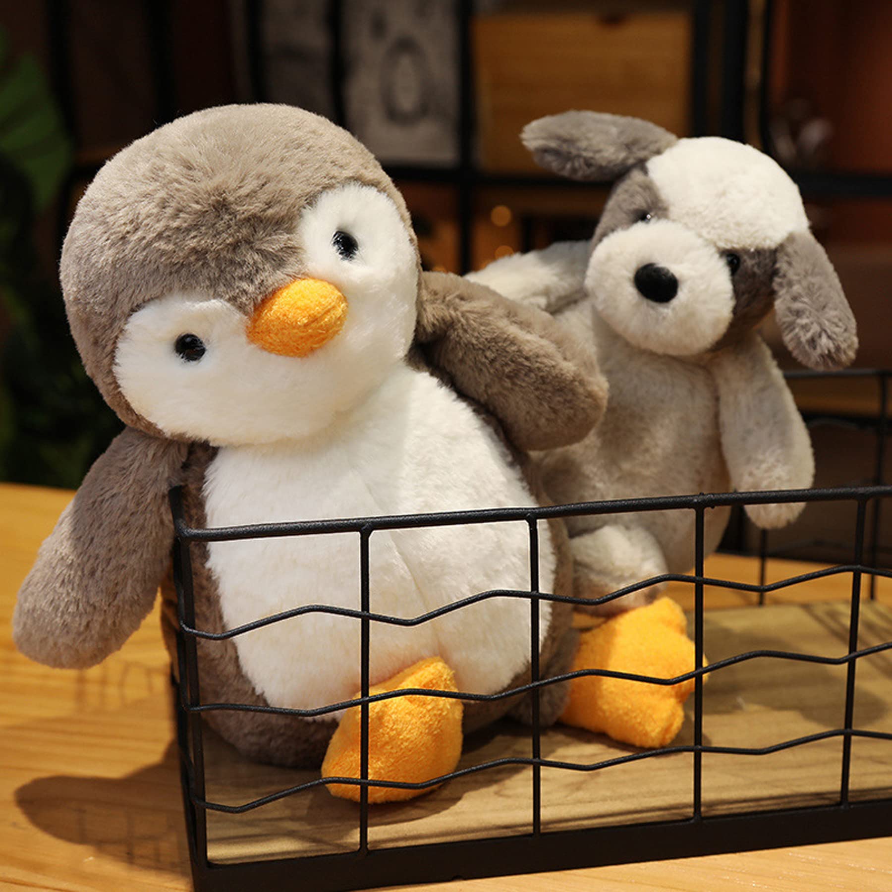 Soft Stuffed Penguin Plush Toy - 9 Inch Cuddly Animal Doll for Kids, Boys & Girls | Perfect Gift for Birthdays, Christmas & Decorations | Great for Bedtime, Playtime & Nursery Decor