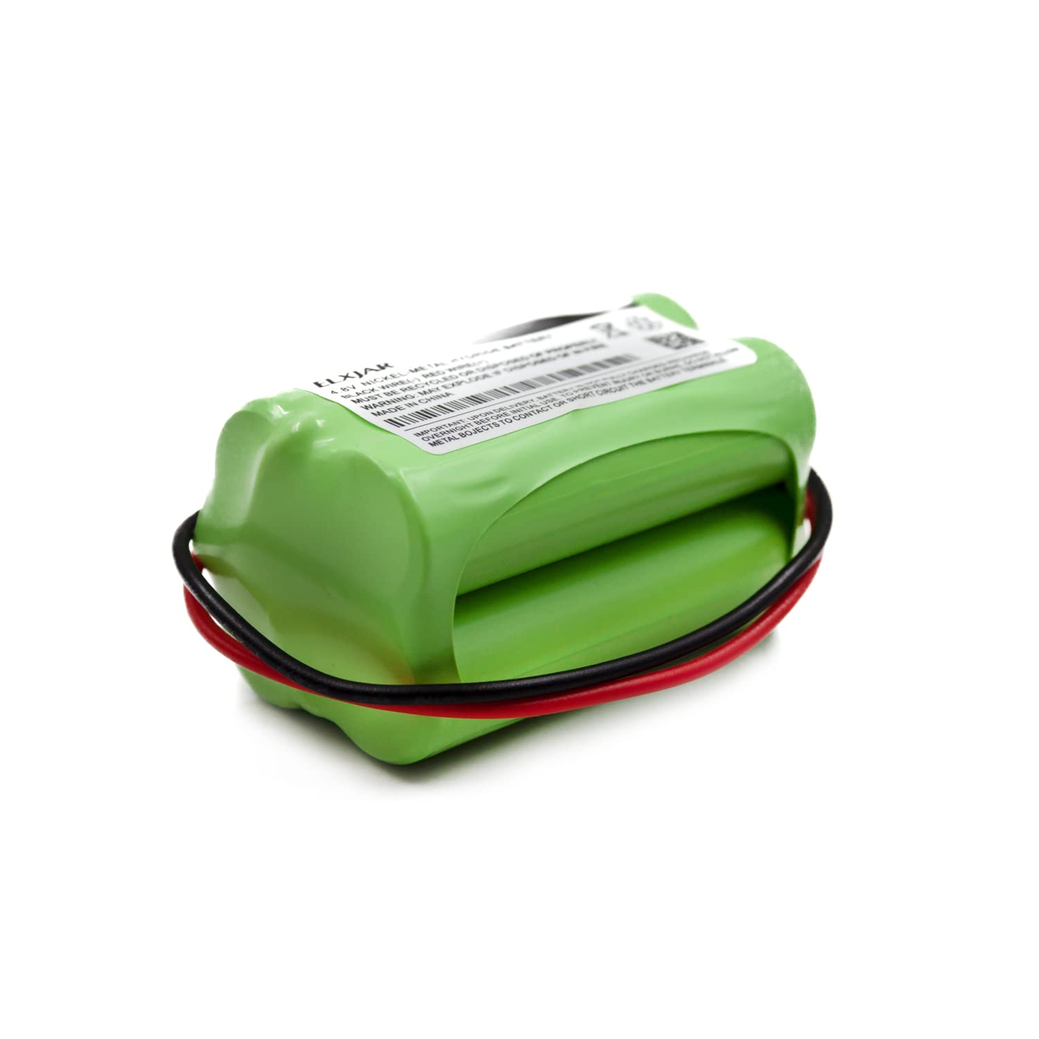 (2-Pack) 4.8V 1800mAh Ni-MH Rechargeable Battery Replacement for OSI OSA126 Exit Sign & Emergency Lights - Perfect for Backup Power in Buildings, Hospitals, and Solar Lighting Systems