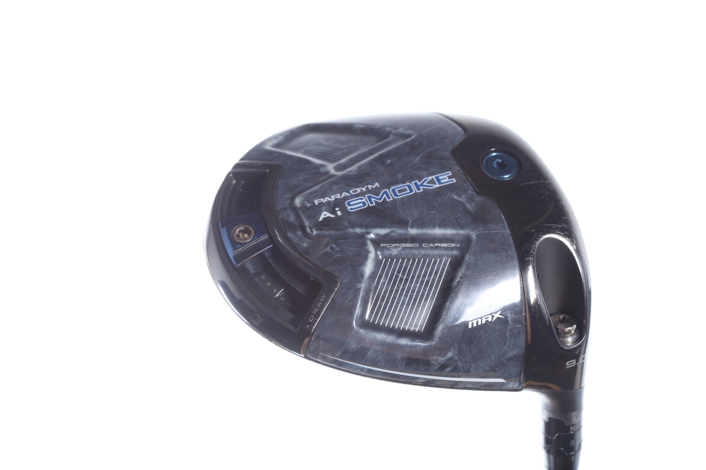 Used Callaway Paradym Ai Smoke MAX Driver 9° Stiff Flex Mitsubishi Tensei Blue AV Right Handed – Perfect for Golf Enthusiasts & Tournament Play