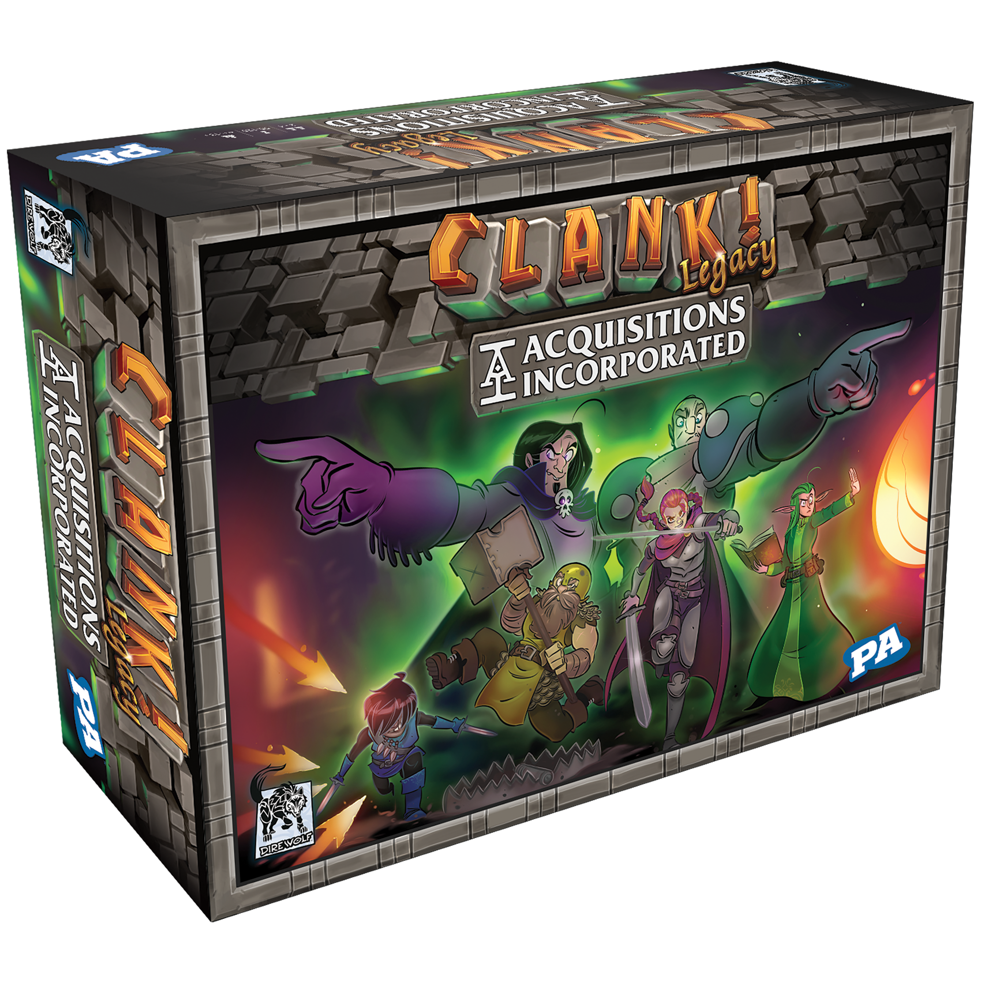 Clank! Legacy: Acquisitions Incorporated - Award-Winning Board Game for Adults & Families | Strategic Deck-Building Adventure | Perfect for Game Nights & Parties