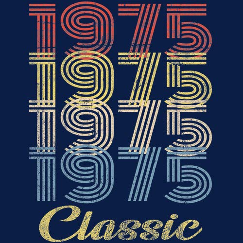 1975 Vintage 50th Birthday T-Shirt for Men - Classic Retro Gift Idea - Perfect for 50th Birthday Parties & Milestone Celebrations