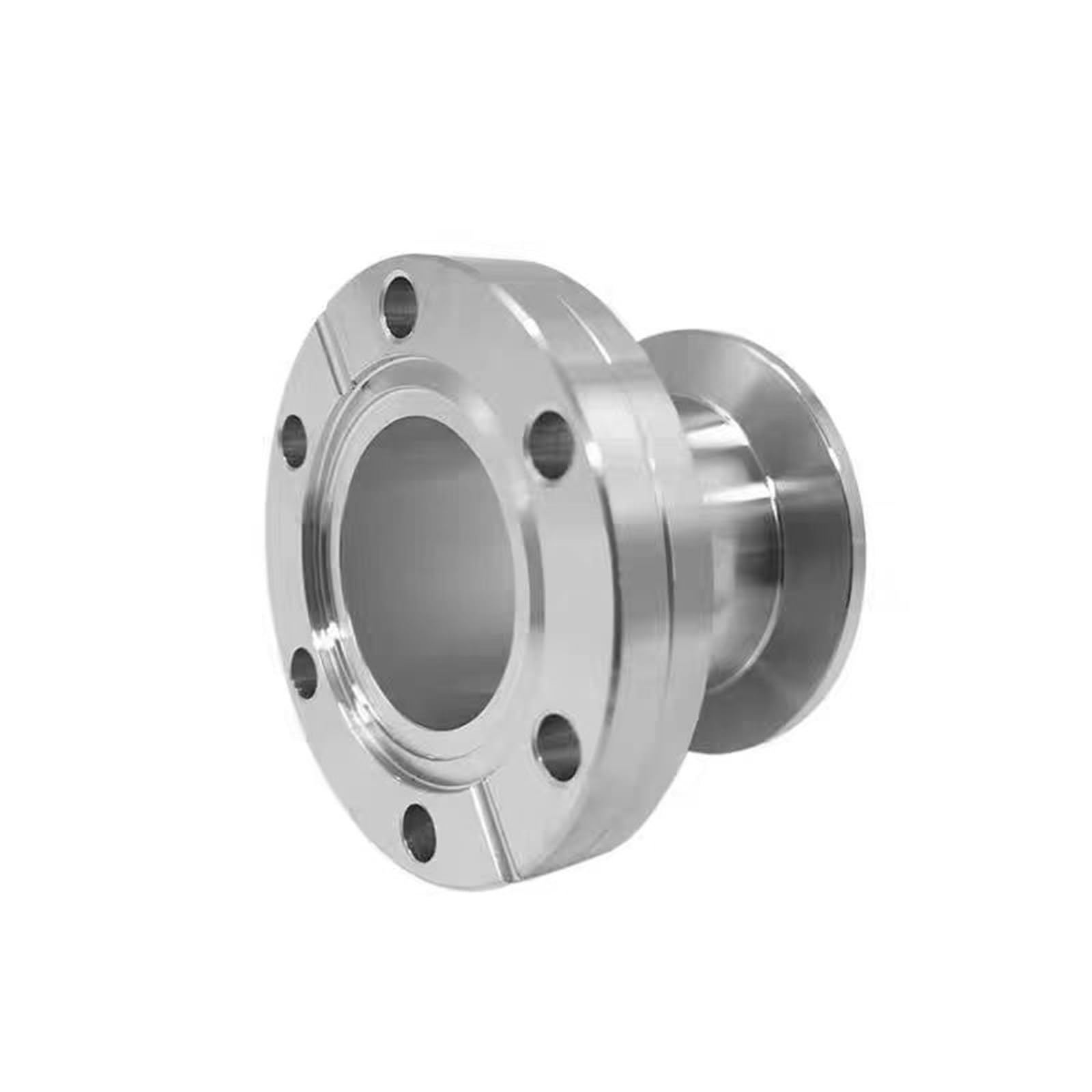 304 Stainless Steel Vacuum Reducing Flange Joint Fittings CF-KF | Conical Reducing Adapter for CF50-KF40 | High-Quality Vacuum Pipe Fittings for Laboratory, Semiconductor & Industrial Applications