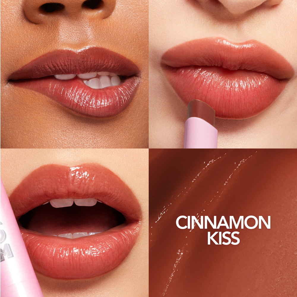Buxom Power Full Plump Lip Glow Balm - Hydrating Lip Plumper & Gloss for Fuller Lips - Perfect for Daily Wear & Night Out Makeup